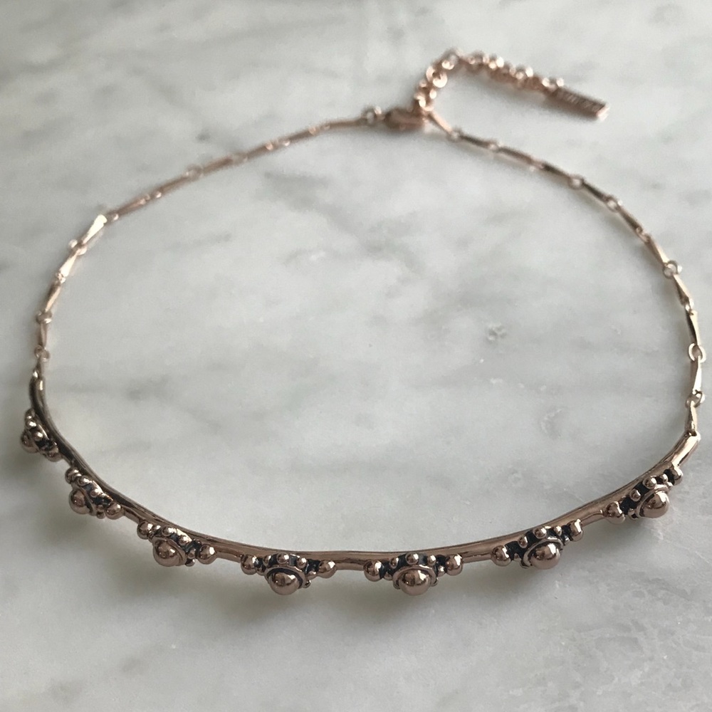 Luv AJ Rose Gold Choker